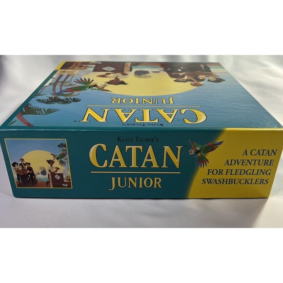 Klaus Teuber's Catan Junior 2nd Edition Board Game Family Kids Settlers Complete - Picture 5 of 16
